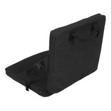 Silla De Suelo Portátil Para Exteriores, Cojín Plegable Negr