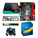 Kit Placa Mãe 1155 + Processador I5 3470 + 8gb Memória Ddr3