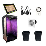 Kit Super Completo Indoor Carpa 80x80 + Led Growtech P800