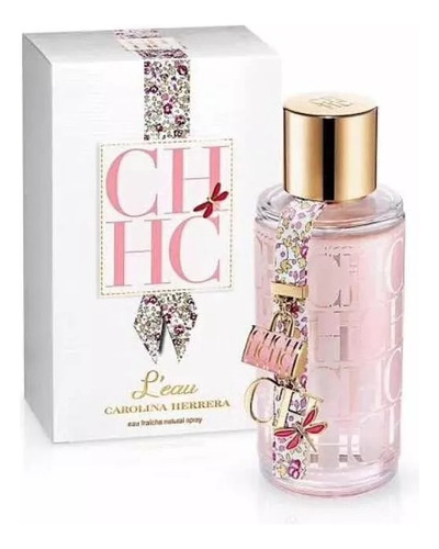 Perfume Ch Leau Carolina Herrera, (rosita), 100ml Sellado!