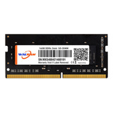 Memoria Ram Walram Gamer Color Negro16gb Walram Ddr4-2666mhz