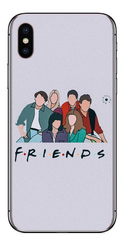 Funda Para iPhone Todos Los Modelos Acrigel Friends 2