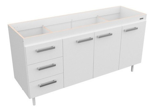 Bajo Mesada Sin Bacha Mueble Cocina Express 1,60 Mts.