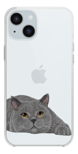 Funda Compatible Con iPhone 15 British Shorthair