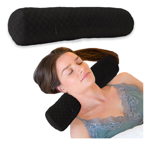 Wuwumiline Almohada Cervical Para Cuello, Almohada Redonda P