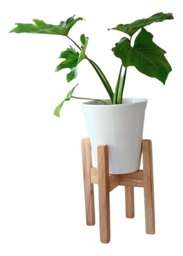 Soporte Estante Para  Plantas 3deseos Para Matera En Madera 