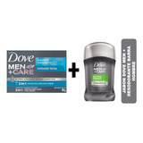 Pack 1 Jabon Barra Dove Men + 1 Desodorante Dove Men Fresh