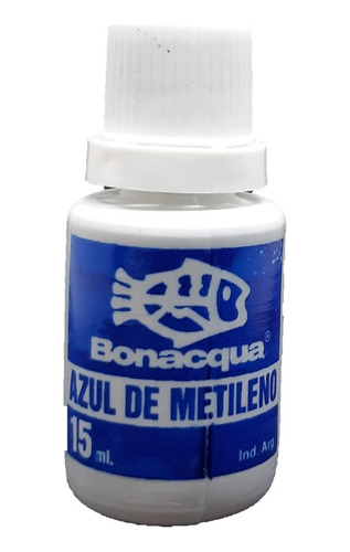 Azul De Metileno Bonacqua 15ml Desinfección Peces Acuario 