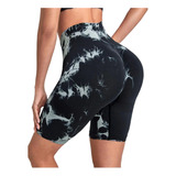 Calza Biker Ciclista Frunce Cola Batik Seamless Importada