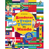 Banderas Y Trajes Típicos Del Mundo Para Pintar Con Stickers