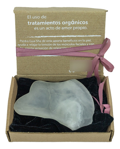 Gua Sha Yoga Fácial De Ónix By Michelle Organic