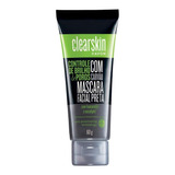 Máscara Facial Negra Com Carvão Clearskin 60g Avon 