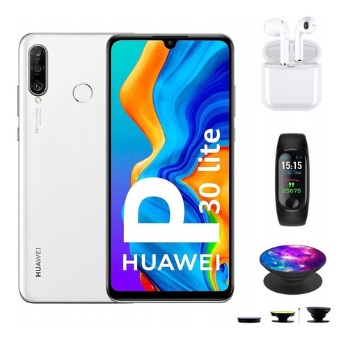 Huawei P30 Lite Dual Sim 128 Gb 4 Gb Ram Blanco