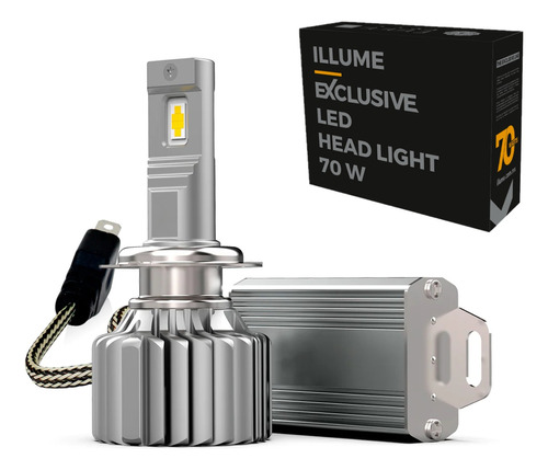 Focos Led Luces Illume Exclusive 70w H7 H11 9005 9006 D2s