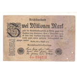 Alemanha Uma Nota De Banque Allemagne 2 Million Mark 1923mbc