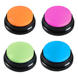 Set De Botones Voice Box Color Grabable De 4 Segundos (30 Bo