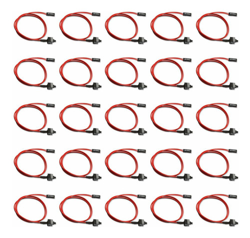 25x Botão Power Sw Reset On Off Interruptor Mineração Rig