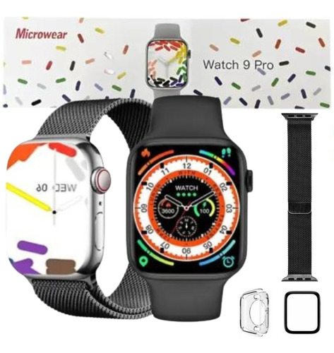 Relógio Smartwatch W29 Pro Serie 9 Pulseira Película Case