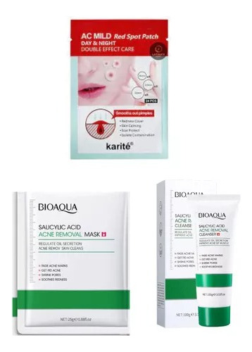 Kit Anti Acne Acido Salicílico - g a $22