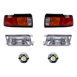 Faros Ppales Niebla Calaveras Depo P/ Nissan Tsuru 94 Al 96