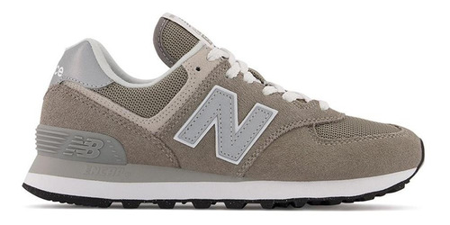 Tenis New Balance Wl574e Para Mujer-gris Claro