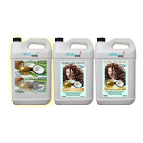 Kit Activador De Rulos Oleo De Coco - 3 Bidones 5 Lts Cada