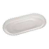 Travessa Cristal Oval 30x15x2cm Pearl Wolff