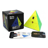 Cubo Mágico Pyraminx Meilong M Pirámide Velocidad Magnético Color De La Estructura Stickerless