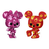 Funko Pop Disney Serie 2 De Artistas De Mickey Y Minnie Mous