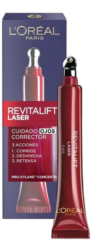 Crema Antiarrugas Ojos Revitalift L`oréal Paris Rojo   