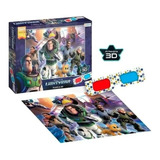 Puzzle 3d Buzz Lightyear 60 Piezas Con Anteojos Dly01176