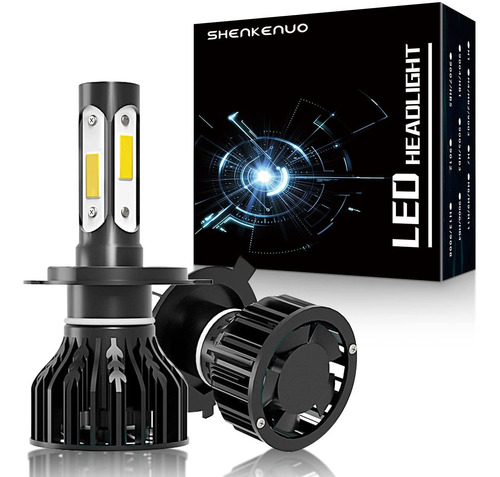 9003 / H4 Faro Led Luz Baja Alta 6000k Luz Blanca