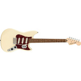 Squier Paranormal Cyclone Guitarra Eléctrica, Pearl White, L