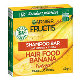 Shampoo Garnier Fructis Hair Food 2 En 1 Banana - 60gr