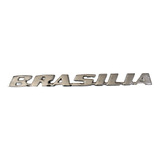 Emblema Brasilia Metal Volkswagen Auto Clasico Metal Vw