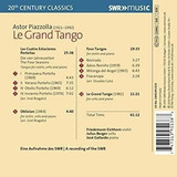 Piazzolla / Eichhorn / Gallardo Grand Tango Usa Import Cd