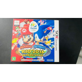 Mario E Sonic Rio 2016 3ds Lacrado Original Usa