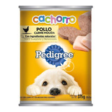 Pedigree Latas Para Cachorro Pollo Carne Molida 375gr 24 Pzs