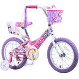 Bicicleta Bmx De 16'' Para Niñas Princesa Titan Flores