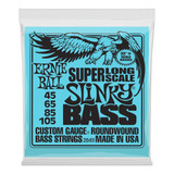 Cuerdas Para Bajo Calibre 45-105 Ernie Ball Super Long