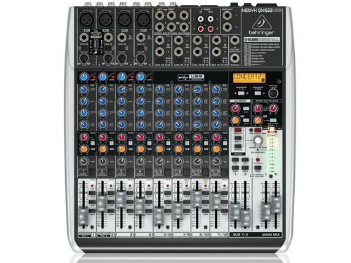 Consola Mezclador Behringer Xenyx Qx1622usb 16 Canales P