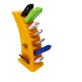 Torre Organizador De Memorias Usb Sd Micro Sd 18 Espacios