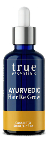 Aceite Ayurvedic Re-grow 50 Ml True Essentials Fragancia Aceite Para Hombre