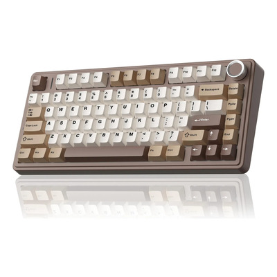 Teclado Mecánico Inalámbrico Aula F75 75% Rgb Bt\u002F2.4g | Meses sin interés