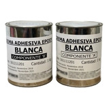 Crema Adhesiva Epoxi Parsecs Mesada Acero O Blanco 2kg