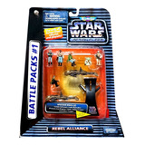 Star Wars Micro Machines Battlepack 1 Rebel Alliance + Yoda