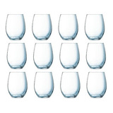 Vaso Copa Vidrio Cristal X12 Primary Alto 440cc