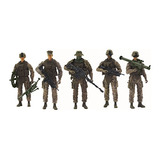 Elite Force Marine Recon Action Figures  5 Pack Military To