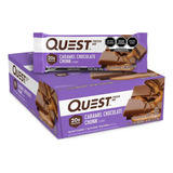 Quest Nutrition Barra De Proteína Chocolate Con Caramelo Pack 720 G