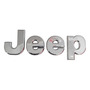 Emblema Jeep Cromado Cherokee / Grand Cherokee ( Adhesivo 3m Jeep Cherokee